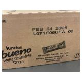 WY 4 - 30 Packs Kinder Bueno White Chocolate with Hazelnut Filling