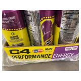 TX 9 - Pack of 12 C4 Zero Sugar Grape Energy Drinks