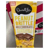 Box of 17 Darrell Lea Peanut Brittle Milk Chocolate Bars