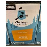 Lot of 4 Keurig Caribou Coffee Daybreak Light Roast Pods