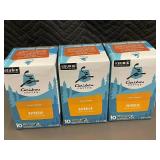 3 Boxes of Caribou Coffee Daybreak Light Roast K-Cup Pods