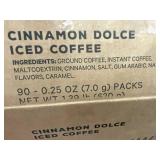 TRLY - 90 Alterra Iced Cinnamon Dolce Coffee Packets for Flavia Chill Machines