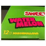 NE 4 - Case of 12 SWEETO Watermelon Marshmallows