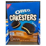 Pack of 6 Boxes of Oreo Cakesters Peanut Butter Flavor Creme