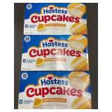 Lot of 3 Boxes Hostess Frosted Orange Cupcakes