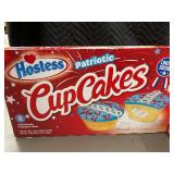 Set of 4 Hostess Patriotic CupCakes Boxes (32 Cakes Total)