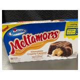ME 2-4 - Hostess Meltamors Chocolate Creamy Caramel Cakes - 3 Boxes of 8