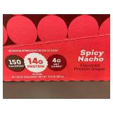 CO 2 - Box of 10 Bags ONE Puffs Spicy Nacho Flavored Protein Snack