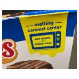 ME 2-4 - Hostess Meltamors Chocolate Creamy Caramel Cakes - 3 Boxes of 8