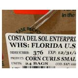 Box of 24 Diana Products Corn Curls Churritos Snack Packs