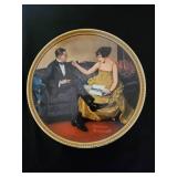 4 Norman Rockwell Rediscovered Women Series Plates and 1 Commemorative Stamp Series.  See description and images for more details.