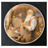 6 Norman Rockwell Christmas Plates (See Description for more details)