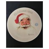 6 Norman Rockwell Christmas Plates (See Description for more details)