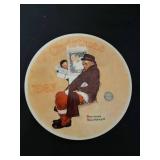 6 Norman Rockwell Christmas Plates (See Description for more details)