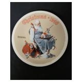 6 Norman Rockwell Christmas Plates (See Description for more details)