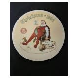 6 Norman Rockwell Christmas Plates (See Description for more details)