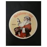 6 Norman Rockwell Christmas Plates (See Description for more details)