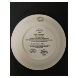 4 Plates from the Rockwell Centennial 3-D Series.  The images are raised off the plate. See images for more details.