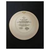 4 Plates from the Rockwell Centennial 3-D Series.  The images are raised off the plate. See images for more details.