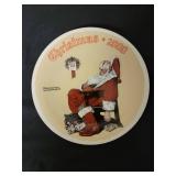 6 Norman Rockwell Christmas Plates (See Description for more details)