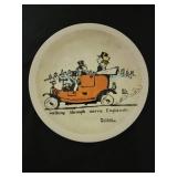 3 Plates from the Rockwell On Tour Series.