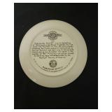 3 Plates from the Rockwell On Tour Series.