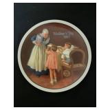6 Plates in the Rockwell Mothers Day Series.  See description and images for more details.