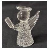 8 Handblown Glass Angels created by Edward Carberry.  The figurines are approximately 3" tall.