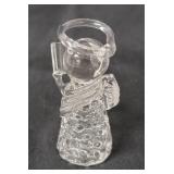 8 Handblown Glass Angels created by Edward Carberry.  The figurines are approximately 3" tall.