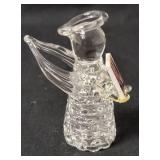 8 Handblown Glass Angels created by Edward Carberry.  The figurines are approximately 3" tall.