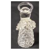 8 Handblown Glass Angels created by Edward Carberry.  The figurines are approximately 3" tall.