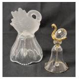 Glass Bells and Glass Swans.  See images for details.
