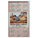 21 Vintage Calendars. Misc. Years - 50