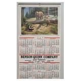 21 Vintage Calendars. Misc. Years - 50