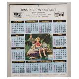 21 Vintage Calendars. Misc. Years - 50