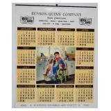 21 Vintage Calendars. Misc. Years - 50