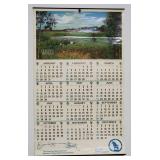 21 Vintage Calendars. Misc. Years - 50