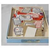 Vintage Mini Silver- Plated Salt and Pepper Set.   Cheese Board. Vintage Hi-lex Coupons.