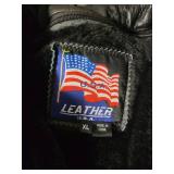 NAPA Soft Leather Jacket with removable insert.  XL