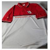 Nascar Jackets and Shirts.  2 Authentic Nascar Black Jackets (Both XL) and 2 Authentic Nascar Shirts.