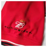 Nascar Jackets and Shirts.  2 Authentic Nascar Black Jackets (Both XL) and 2 Authentic Nascar Shirts.