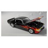 1970 Pontiac Firebird.  Hood and Doors open.