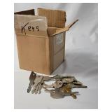 Box of keys and locks