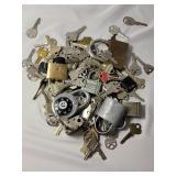 Box of keys and locks