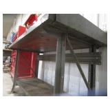 Steel Workbench with 1 1/2" Wood Top 30"x60"x36"
