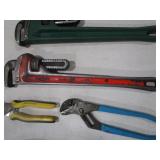 Pliers, Pipe Wrenches, Side Cutters