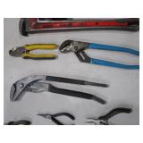 Pliers, Pipe Wrenches, Side Cutters