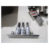 1/2" 3/8" 1/4" Drive Ratchets, Sockets, Extensions