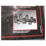 Ingersoll Rand 1" Drive Impact Socket Set 13/16 to 1 5/16