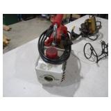 Compressor, Shop Light, Engraver